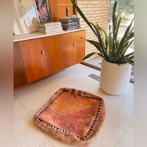 Vintage Turkish Moroccan Pouf